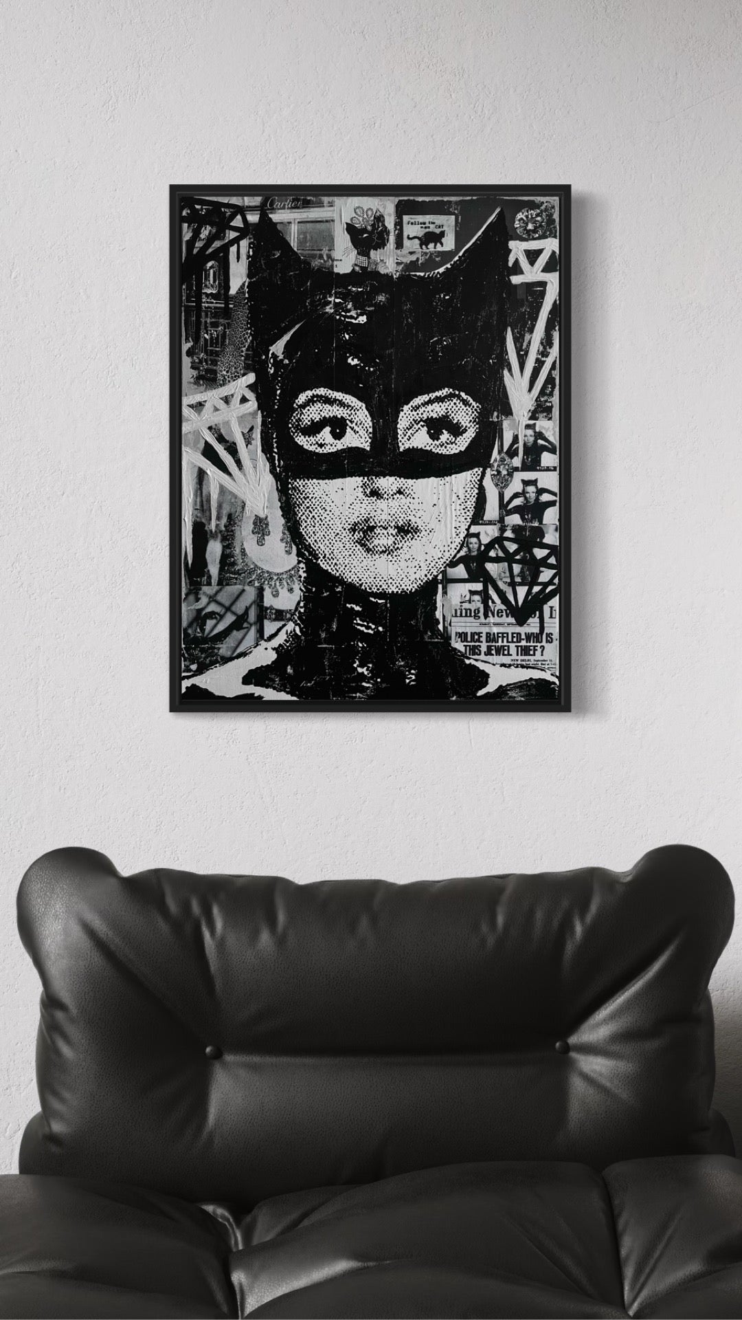 Marylin Catwoman • Original Painting