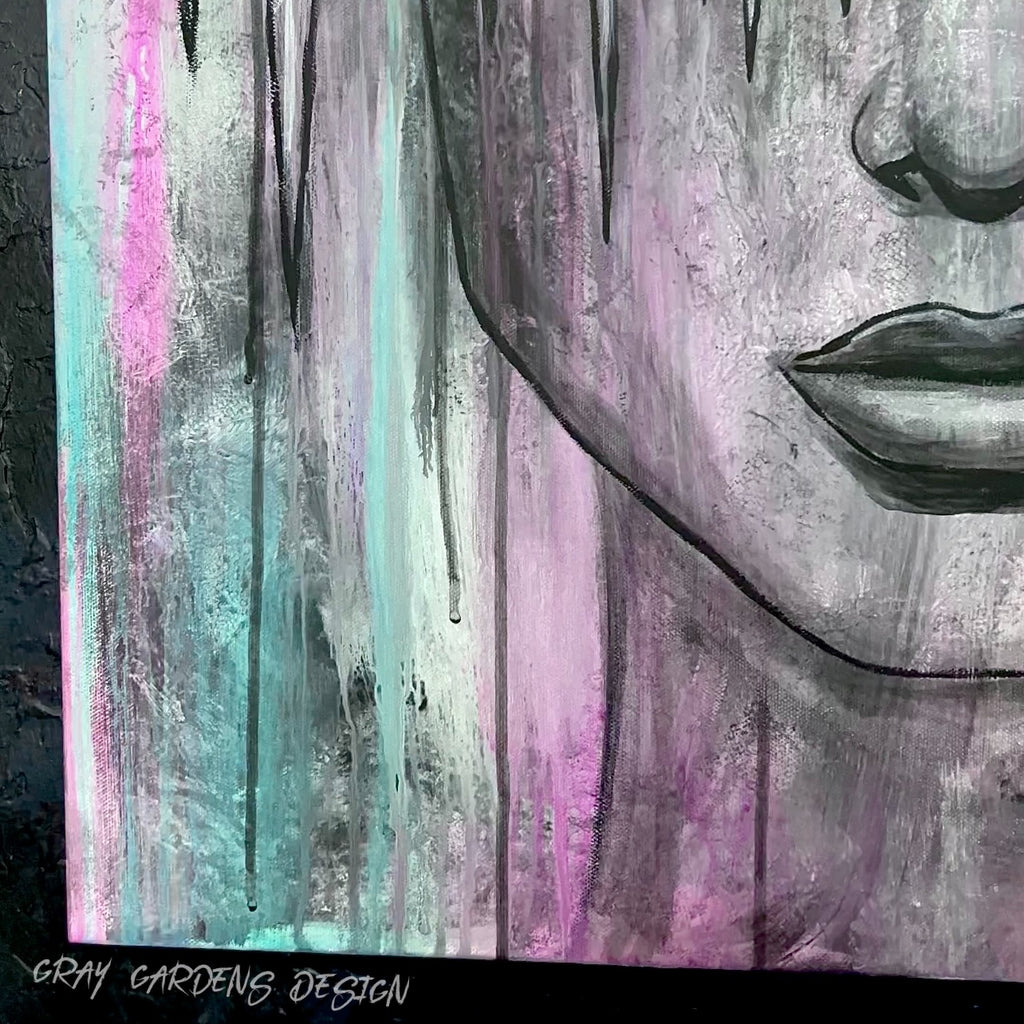 Cathedral Girl Original Canvas Art